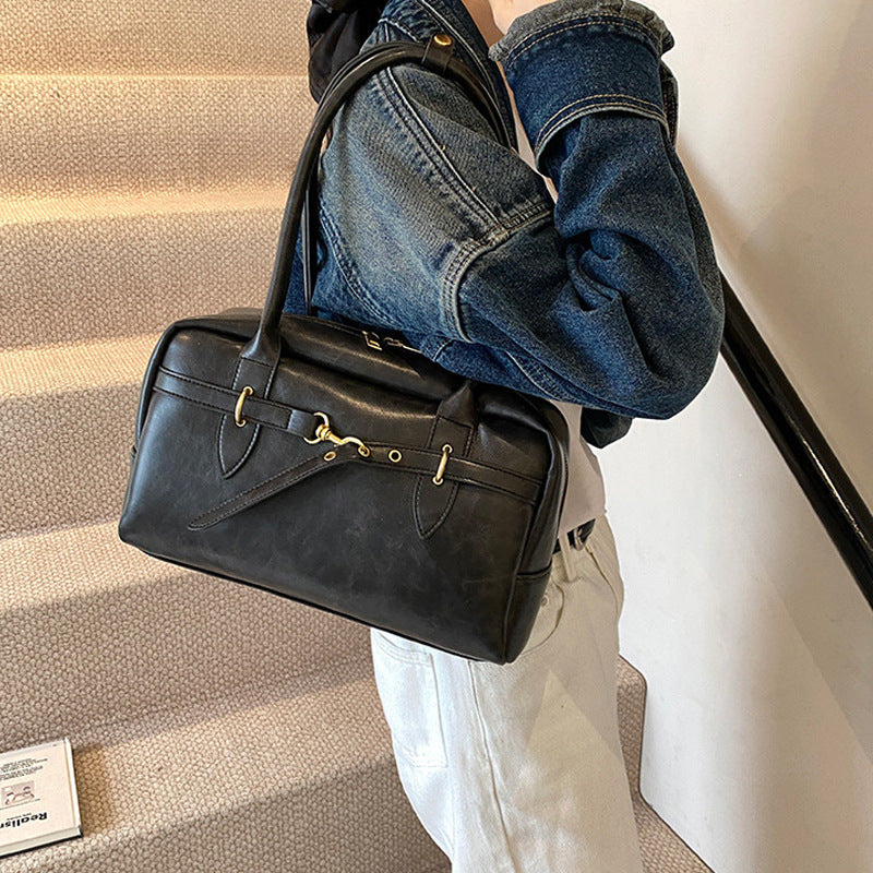 Retro Large Capacity Underarm Bag