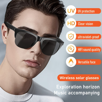 KOIPSSE V5.3 Wireless Smart Glasses Touch Control UV Safe
