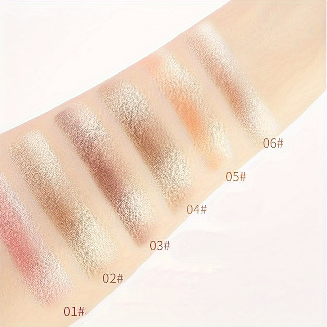Six Piece Dual Tone Pearlescent Eyeshadow Sticks Waterproof