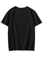 Cartoon Printed T-shirt High Quality Cotton Casual Short Sleeve