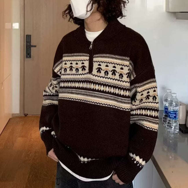 Deer Plush Sweater Trendy All-matching Artistic Fashion New Hover Image