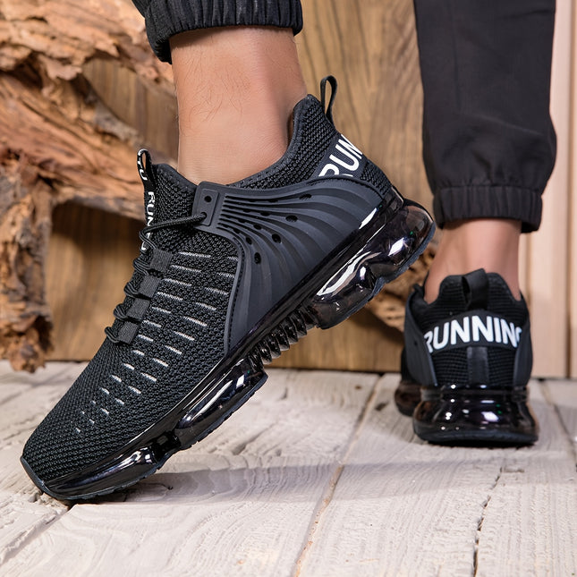 Knitted Men Women Running Shoes With Air Cushion Max
