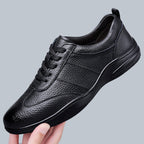 Casual Business Shoes Korean Style Punching Hollow Trendy Men's Shoes