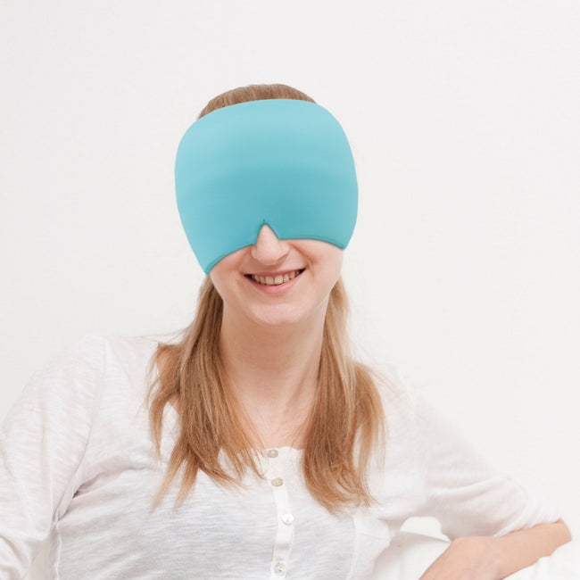 Ice Compress Headache Relief Gel Cold Therapy Migraine Eye Mask Main Image