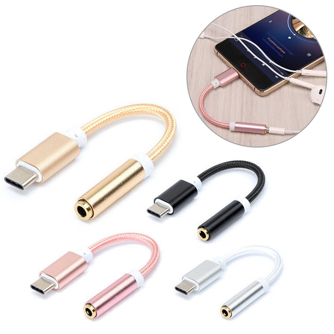 Headphone Audio Conversion Mobile Phone Adapter Cable Main Image
