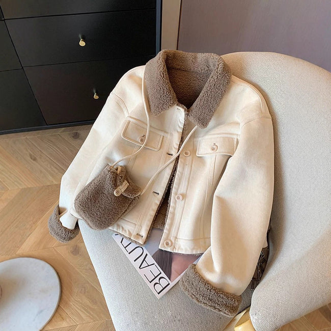 Loose Thick Small Fur Coat For Women Hover Image