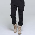 Outdoor Men's Fleece Soft Shell Pants Breathable And Windproof Wear-resistant