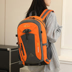 Polyester Men's Outdoor Mountaineering Bag Large Capacity Backpack