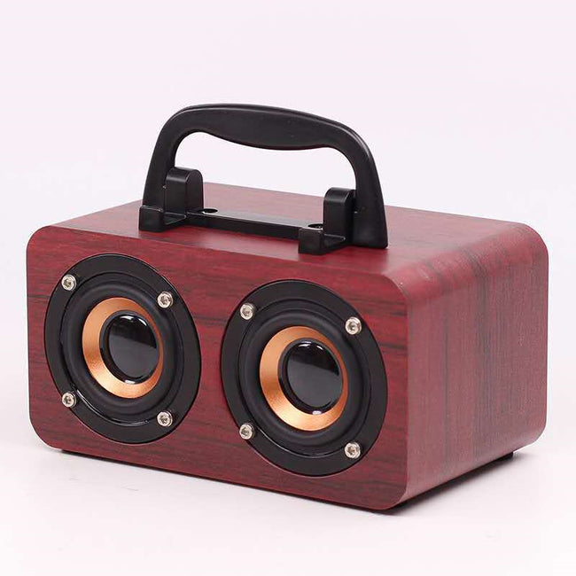 Wooden Wireless Bluetooth Speaker Portable Outdoor Main Image