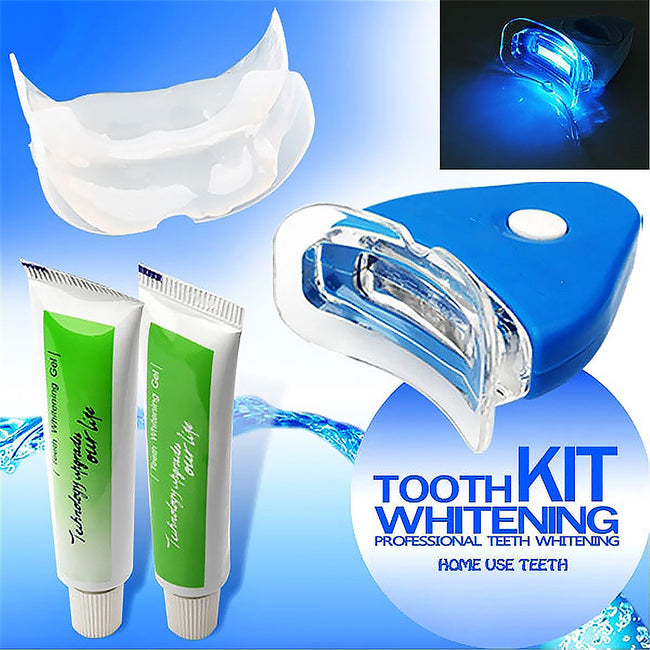 Oral Gel Teeth Tooth Whitening Whitener Dental Bleaching LED Hover Image