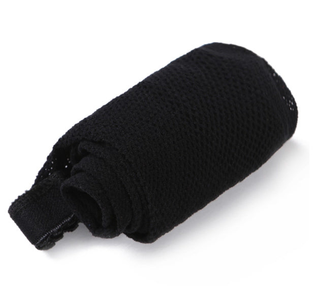 Latin Dance Caramel Open-toed Fishnet Stockings