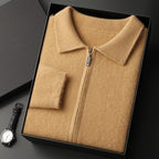 New Men's Cardigan Long Sleeve Sweater Coat