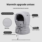 Cold-proof Ushanka Thick Mask Integrated Wind-proof Cap
