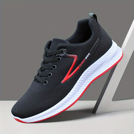 Mens Lightweight Breathable Running Shoes Anti Odor Low Top