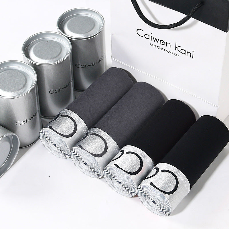 Men's Plus Size Breathable Boxers