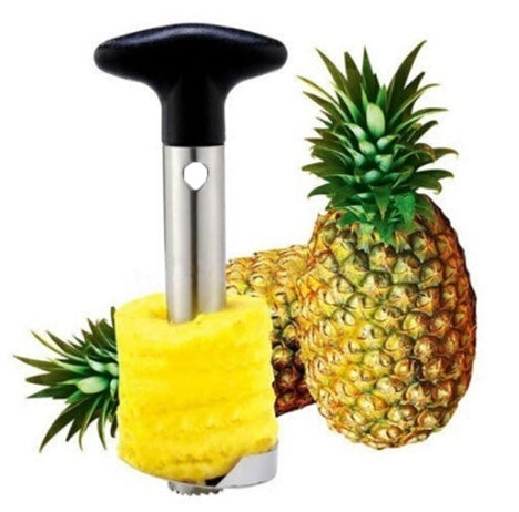 Stainless Steel Easy to use Pineapple Peeler Accessories Pineapple Slicers Fruit Cutter Corer Slicer Kitchen Tools Hover Image