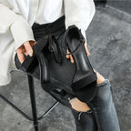 Chunky Heel Ankle-strap Plus Size Plus-sized Women's Shoes