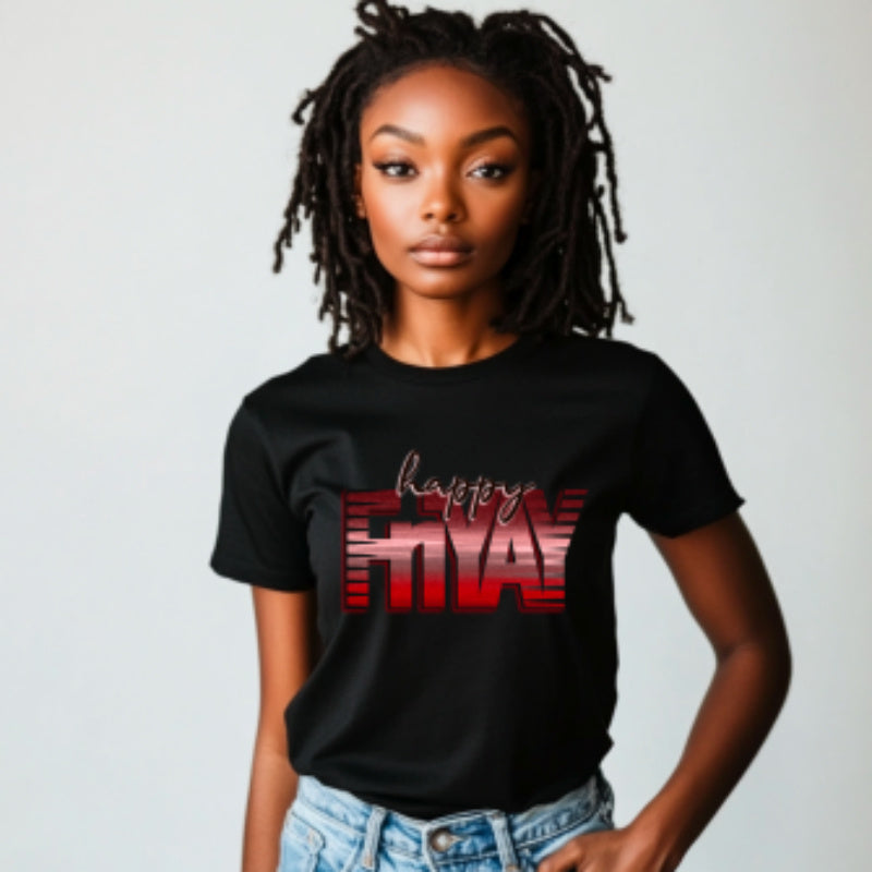 3D Digital Printing Casual Round Neck Short Sleeves