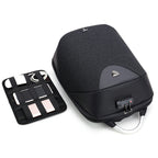 Cross border men's double shoulder bag multi function anti-theft 15.6 inch computer package British bag leisure business bag