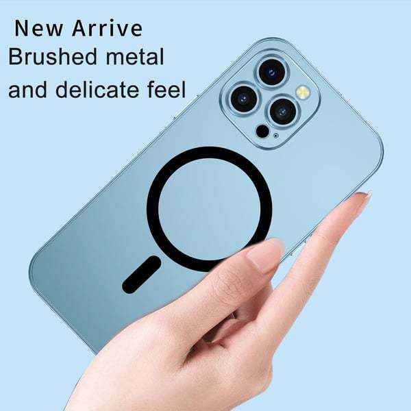 Aluminum Alloy Frame Lens Glass Protective Case Phone Case Hover Image