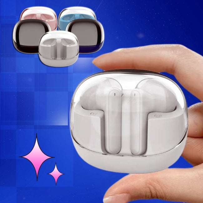 Wireless Bluetooth-compatible Headset Transparent Mini Bin Hover Image