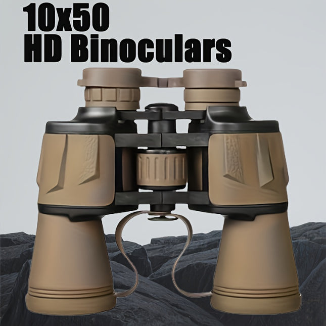 10x50 HD Binoculars With FMC Optics Non Slip Grip Pro