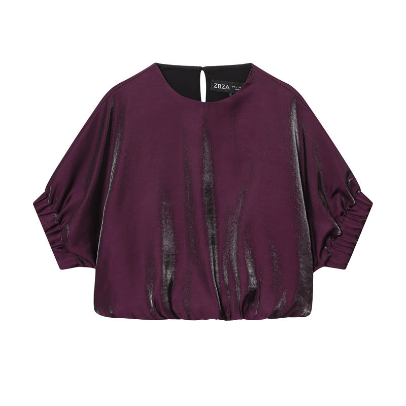 Balloon Top With Belt Slacks Suit