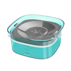 70oz Dog Water Bowl Large Capacity Spill Proof Dog Bowl Transparent 2L Visible Water Level Slow Drinking Bowl For Dogs And Cats Pet Products