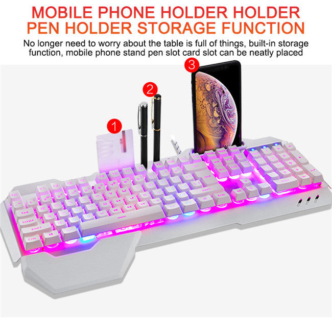 Gaming wired mechanical keyboard Hover Image