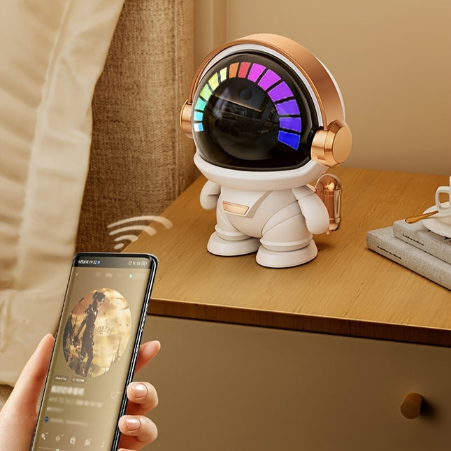 Cute Astronaut Mini Wireless Speaker With Colorful Helmet