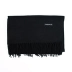 Women's Solid Color Scarf Tassel Scarf