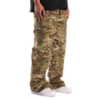 New Men's Loose Camouflage Workwear Jeans