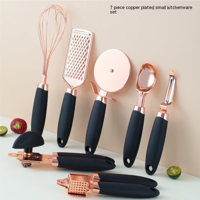 Kitchen Household Peeler Gadget Copper Plating Set Main Image
