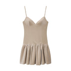 Women's Camisole Fluffy Short Dress