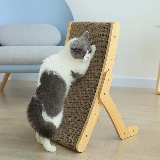 Deformation Cat Bed Vertical Corrugated Paper Grinding Claw Toy Replaceable Core Pet Products Hover Image