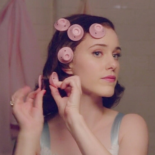 Soft Rubber Magic Hair Care Rollers Silicone Hair Curlers No Heat Hair Styling Tool Main Image