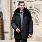 Men's Detachable Liner Mid-length Coat