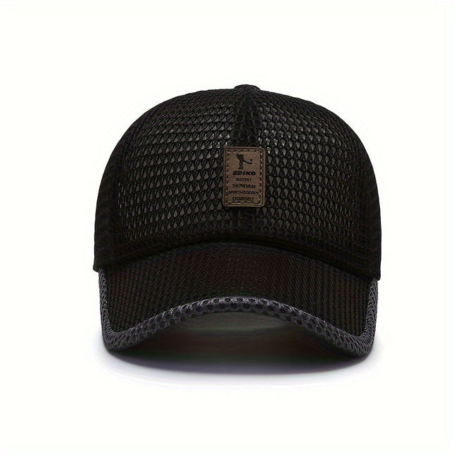 EDIKO Breathable Mesh Baseball Cap Unisex Trucker Hat