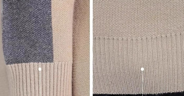 Slim-fit Contrast Colors Round Neck Base Knitwear Men's Sweater