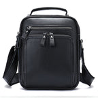 Genuine Leather Shoulder Messenger Bag Vintage Crazy Horse