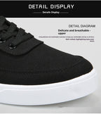 Spring Canvas Shoes Men's Low Top