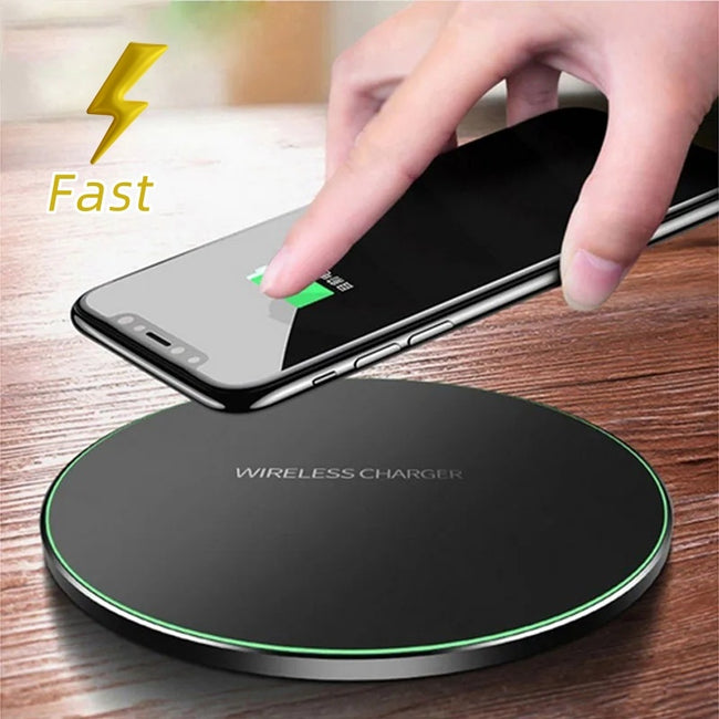 Wireless Charger For I-Phone Fast Wireless Charging Pad For Sam-sung High Speed Hover Image