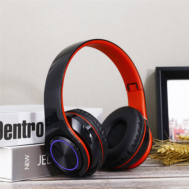 Portable Wireless Headphones Strong Bass Bluetooth Headset Noise Cancelling Bluetooth Earphones Main Image