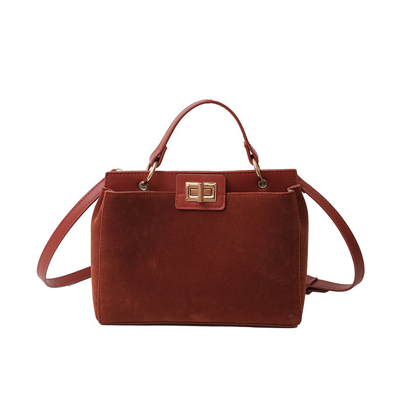 New Fashion Minority Design Retro Handbag Shoulder Western Style Messenger Bag