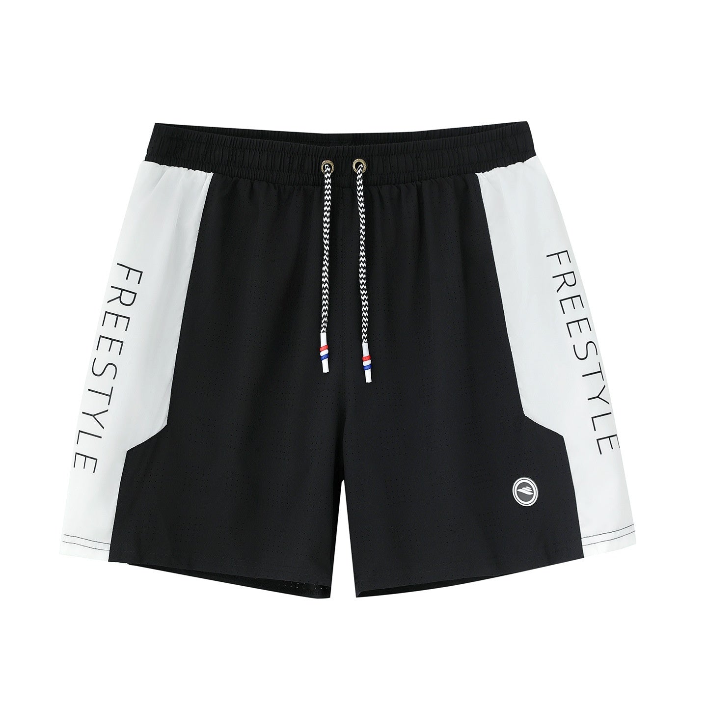 Polyester Men's Anti-embarrassment Comfortable Loose Large Size Five-point Beach Pants Quick-drying Can Be Washed