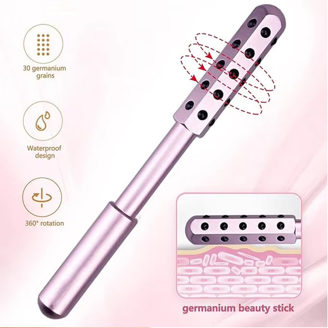 30 Germanium Beauty Stick Massage Beauty Stick Facial Roller Face Lift Bar Anti Wrinkle Facial Massager Skin Care Tool Derma Rolling Face Massage Roller Wand Main Image