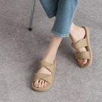 Thick-soled Sofa Soft Slippers Flat Flip-flops Comfortable Sandals