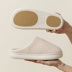 Elderly Non-slip Cotton Slippers Female Male