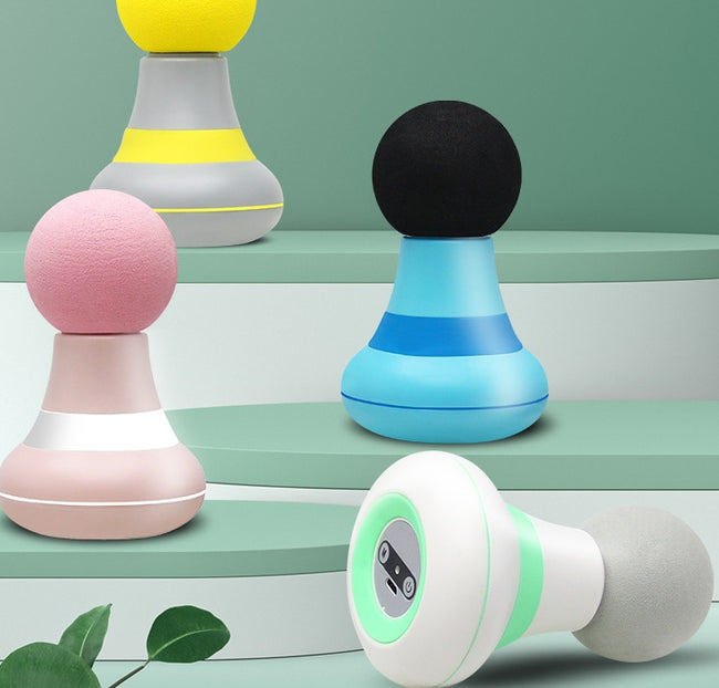 Muscle Massage Mini Pocket Electric Fascia Massage Back Neck Massager Gun For Body Deep Relief Pain Slimming Fascial Tool Main Image