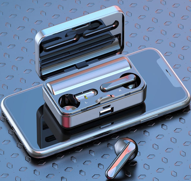 The New Bluetooth Black Tech E-sports Headset Hover Image